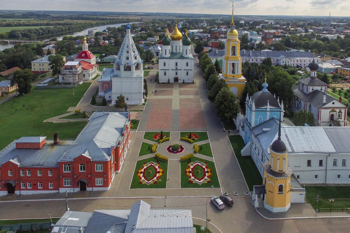 Коломна старый город храмы