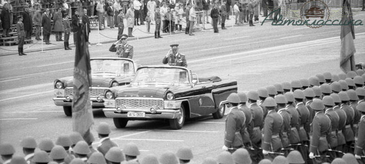 Участие Чайки в государственных парадах