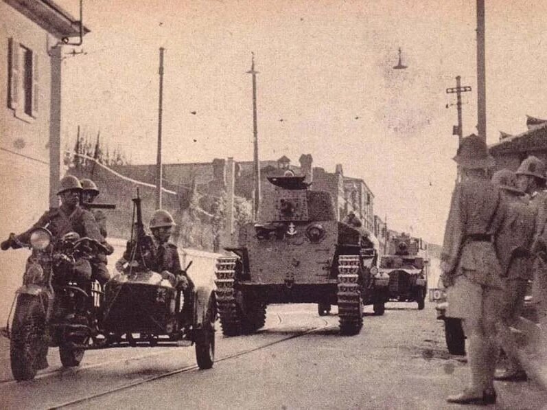 Кадры той войны.