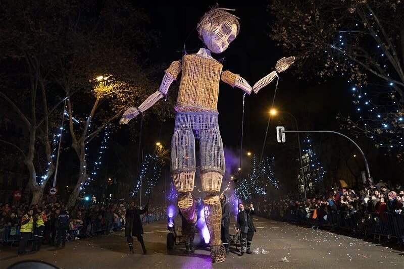 Парад в честь Дня королей в Мадриде.