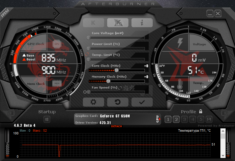 1. MSI Afterburner