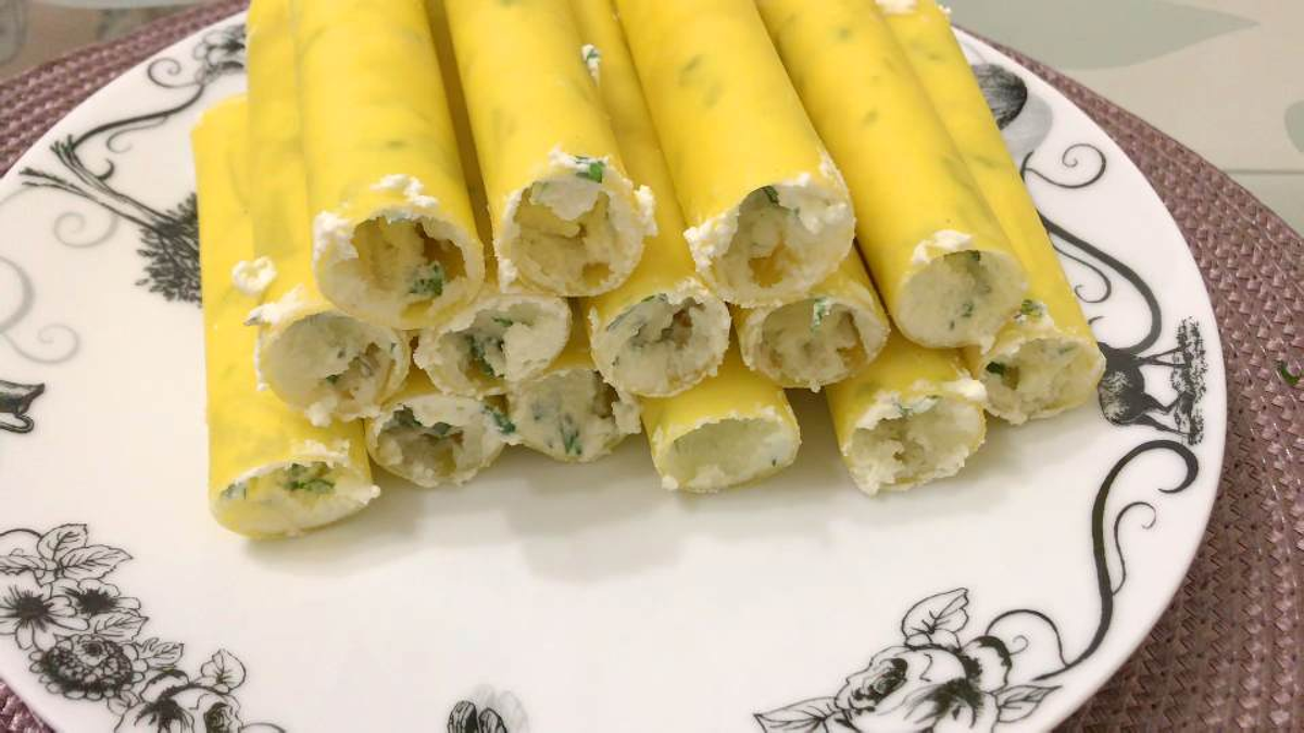 Каннеллони из ананаса