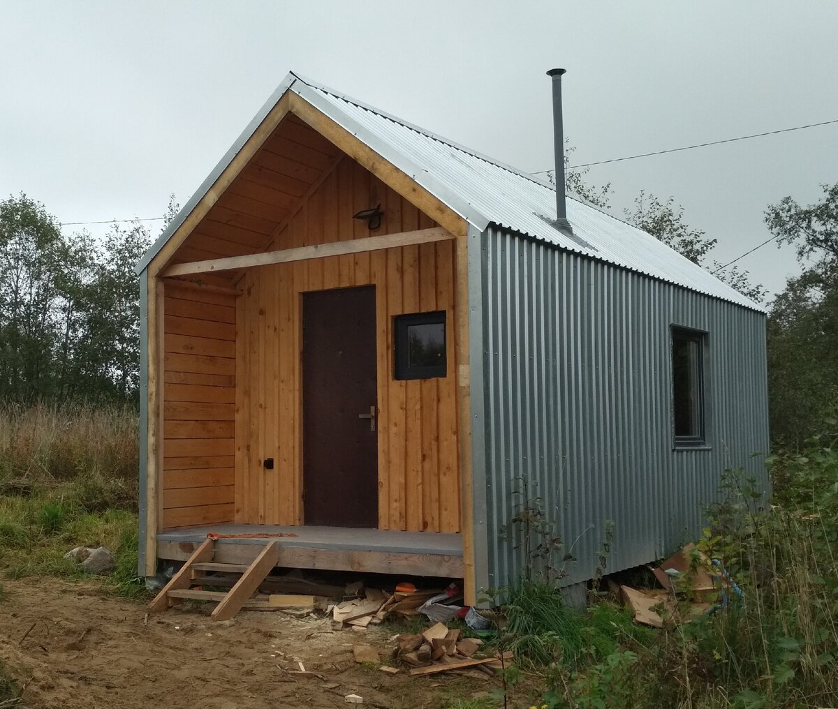 Вот что получилось в итоге, готовность 99 %.