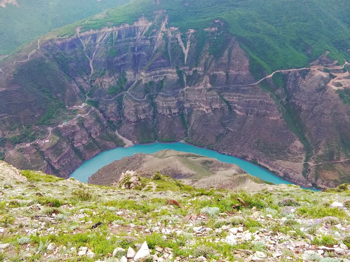 Сулакский каньон в Дагестане