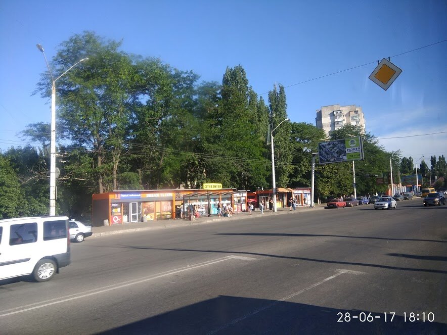 На улицах Одессы