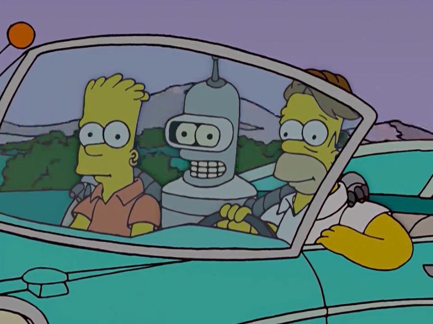 Фрагмент сериала Симпсоны, s16e15 