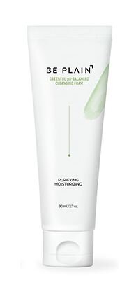 BE PLAIN Greenful ph-Balanced Cleansing Foam 80ml