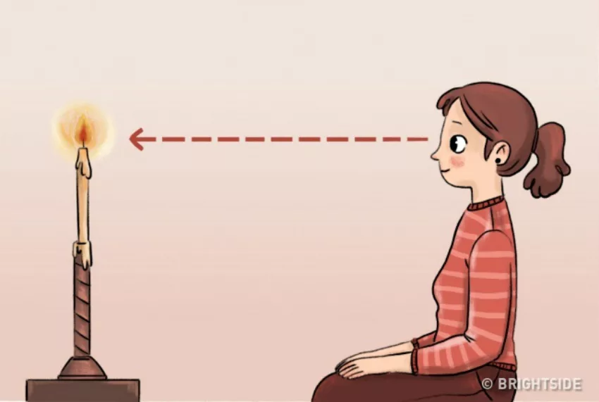 Тратака техника. Тратака медитация. Тратака со свечей. Упражнения для глаз со свечой. Тратака медитация свечу.