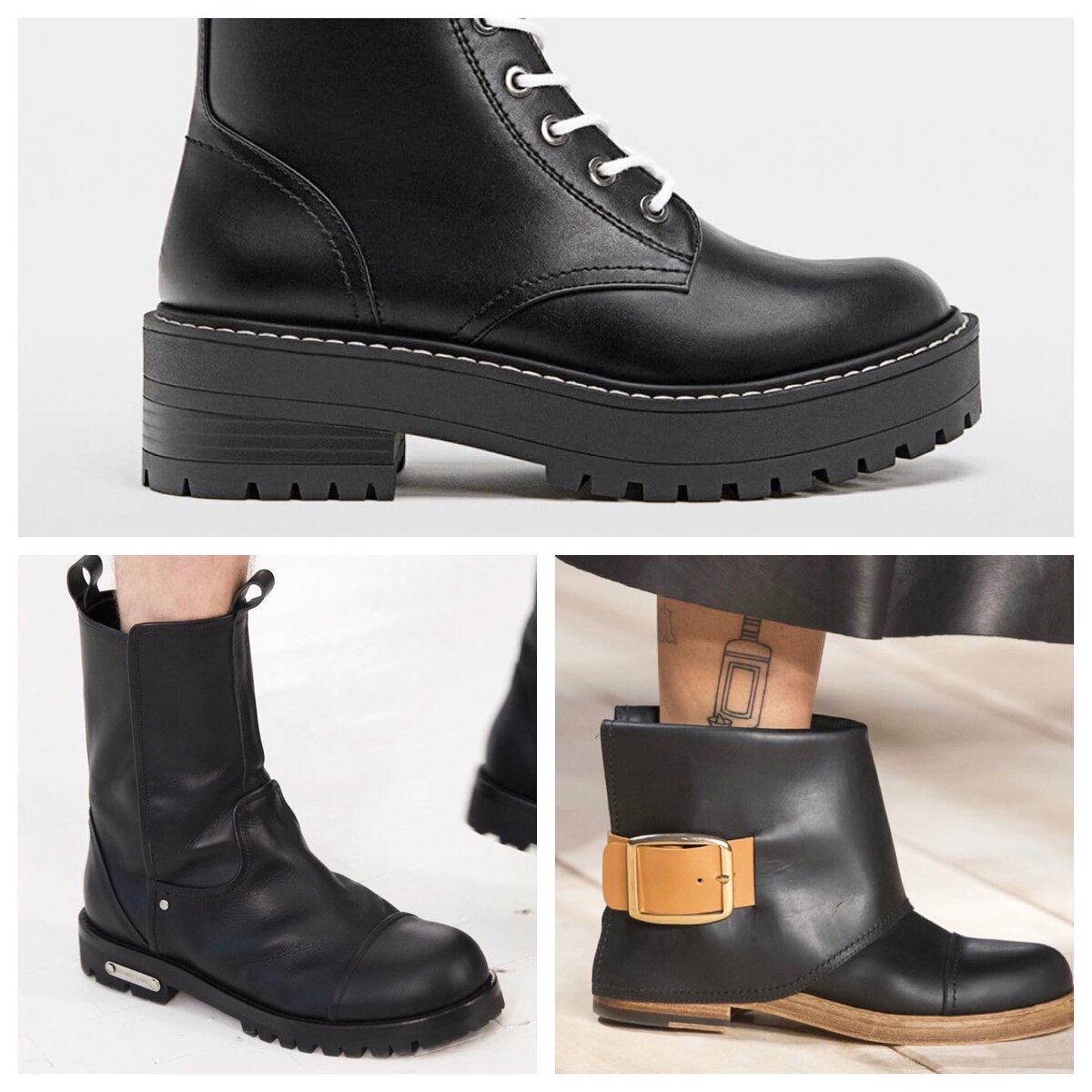 Грубые ботинки , у тебя 100% есть такие! 