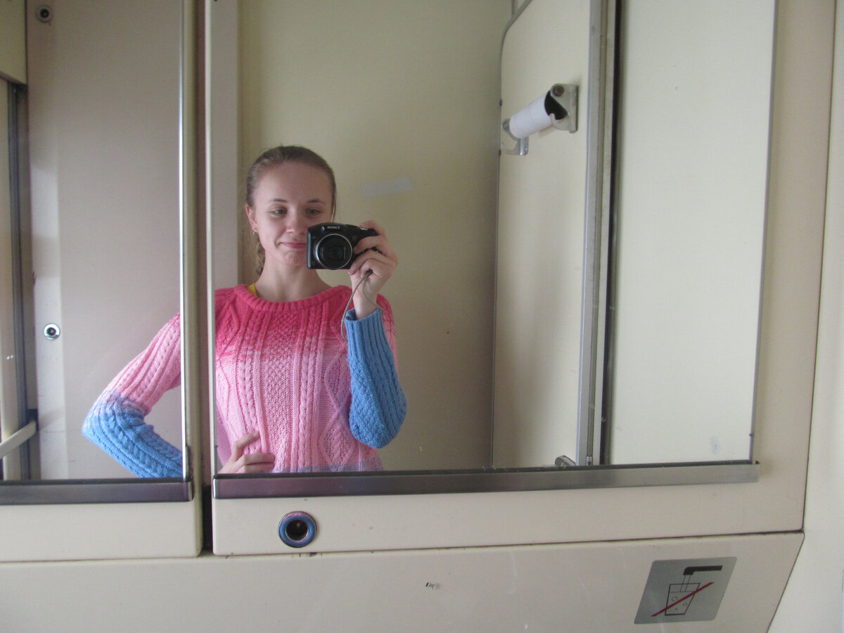 Поезд Красноярск-Тюмень, март 2014