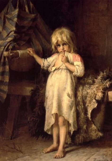 Х. Платонов. Маленькая няня