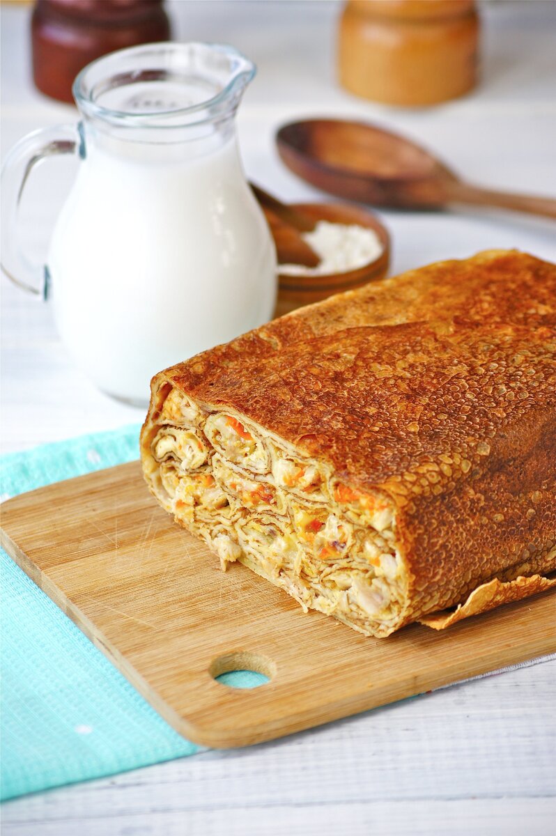 Начинки для блинчиков несладкие
