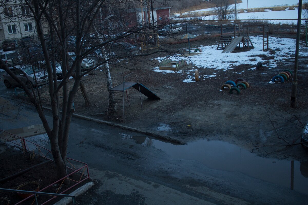 пасмурная весна