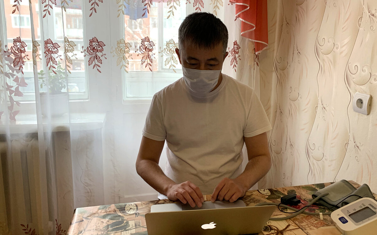 Сельский учитель во время карантина