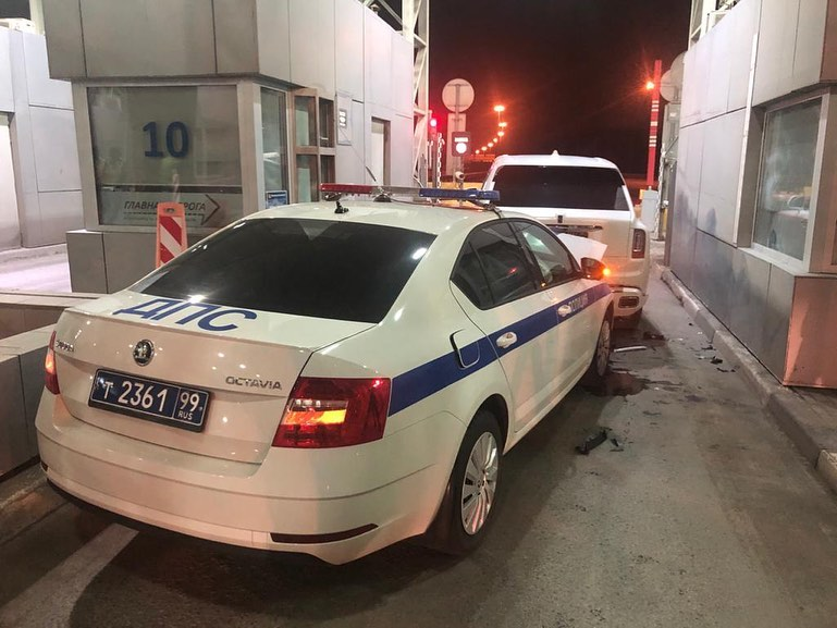 Фото с места ДТП