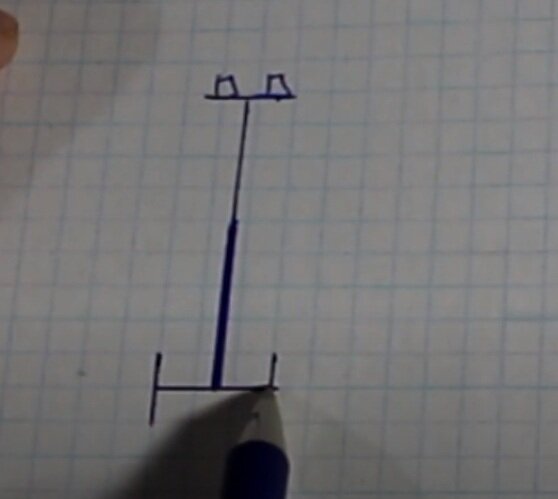 Схема стойки