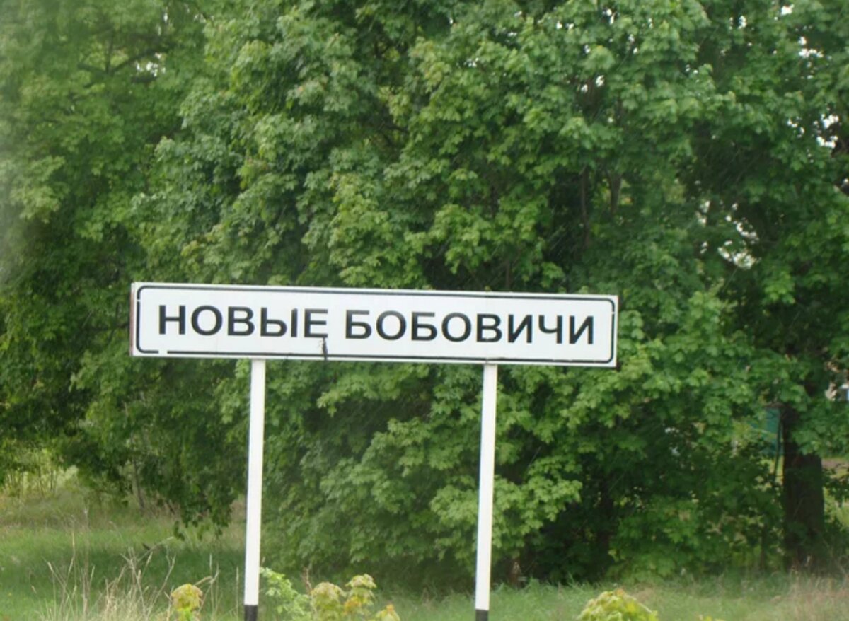 Новые бобовичи новозыбковский район карта