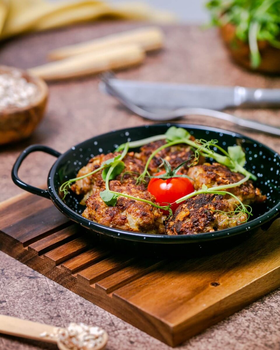 Гречневые митболы