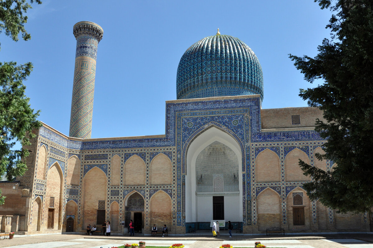 Мавзолей тамерлана в самарканде фото