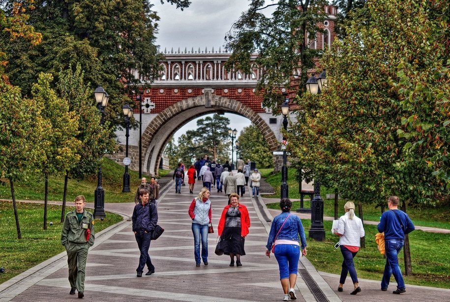 Царицынский парк. Москва