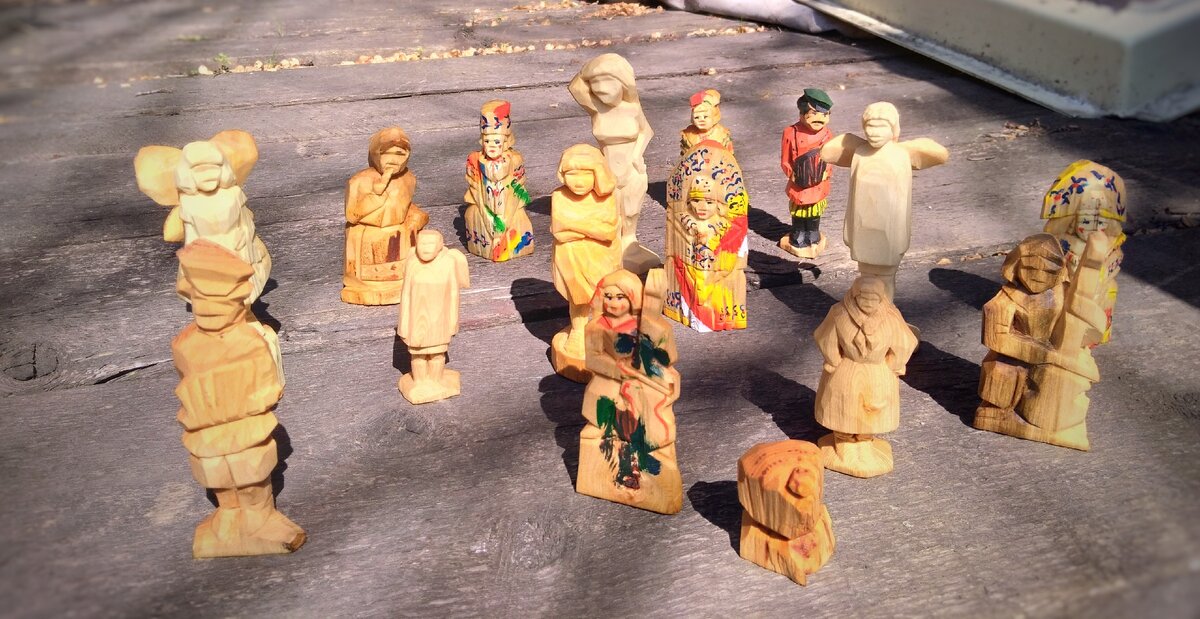 На прогулке