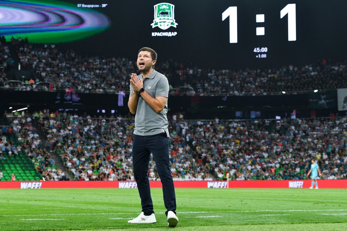 Главный тренер  «Краснодара» Мурад Мусаев