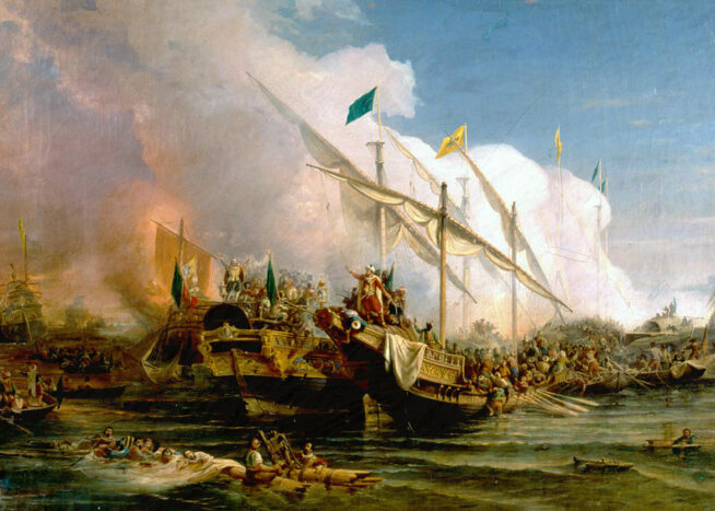 Османский флот после разгрома Священной лиги