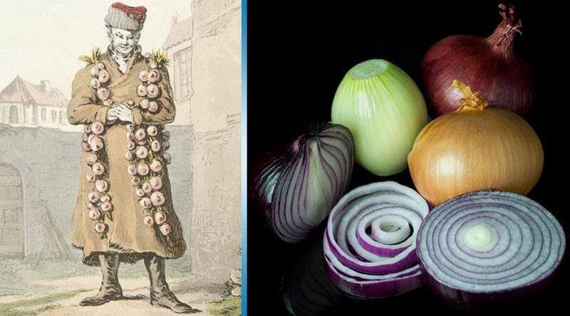 Средневековый торговец луком.