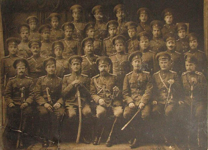 юнкера Новочеркасского казачьего училища.