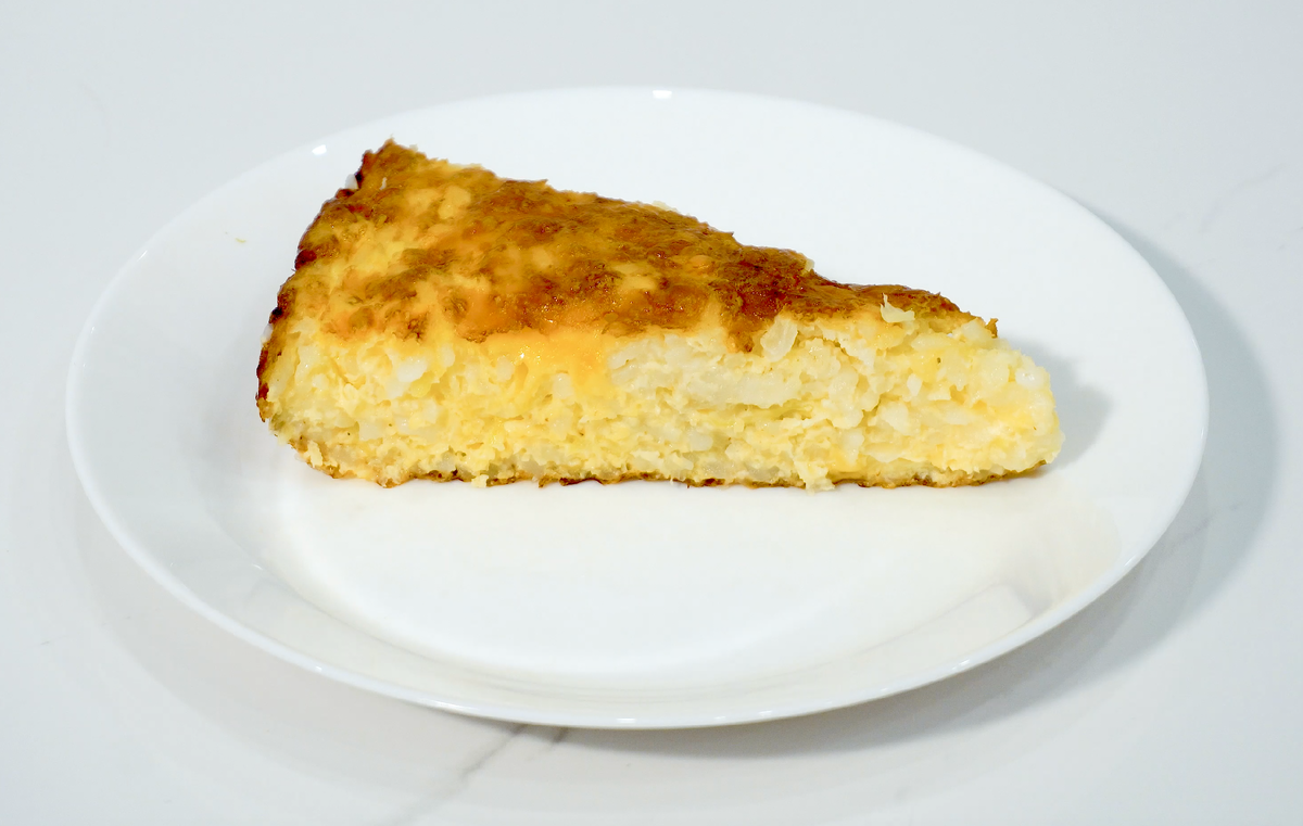 Запеканка с кабачком и рисом