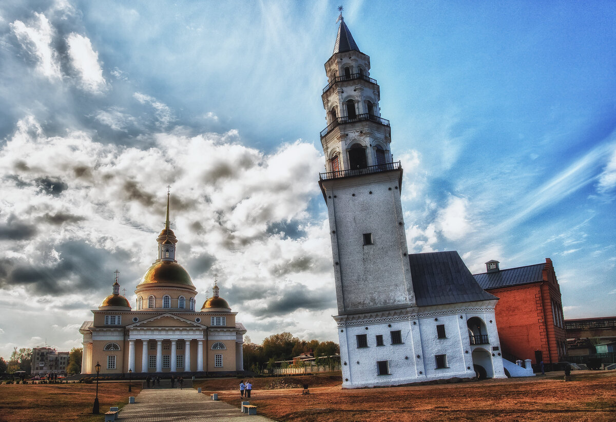 Наклонная башня в невьянске фото