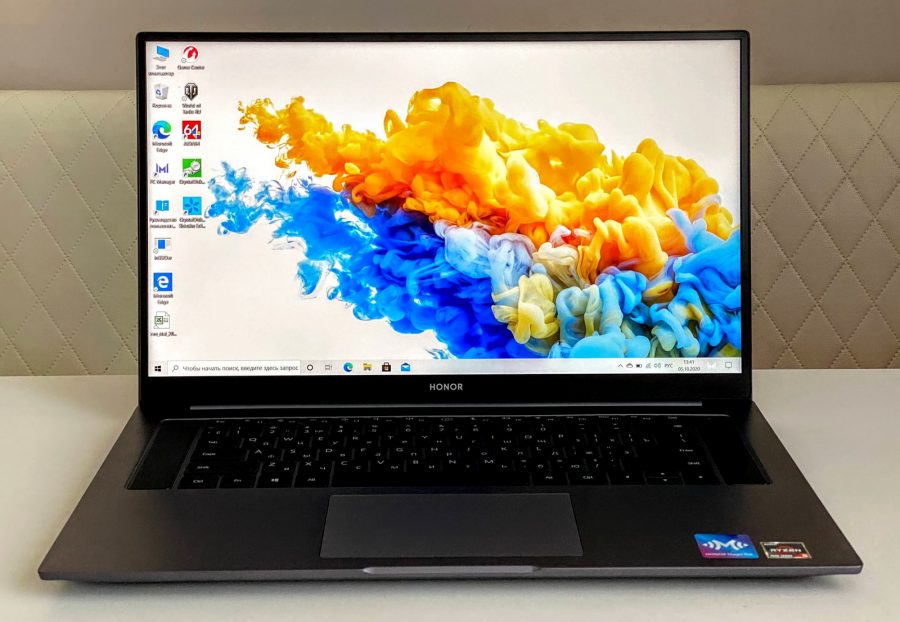 Обзор и разборка ноутбука Honor MagicBook Pro на AMD Ryzen 5 4600H10