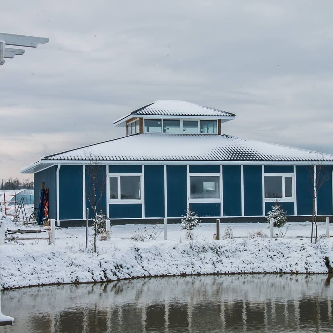 Дом культуры имени М. Задорнова на этапе строительства