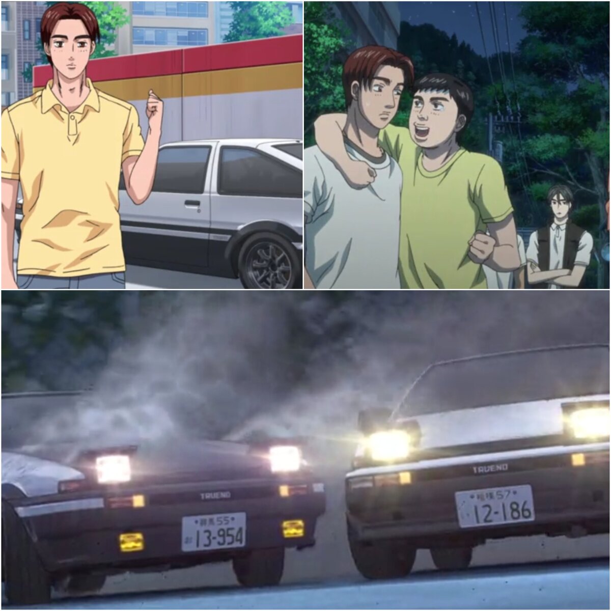 Машины из манги initial d