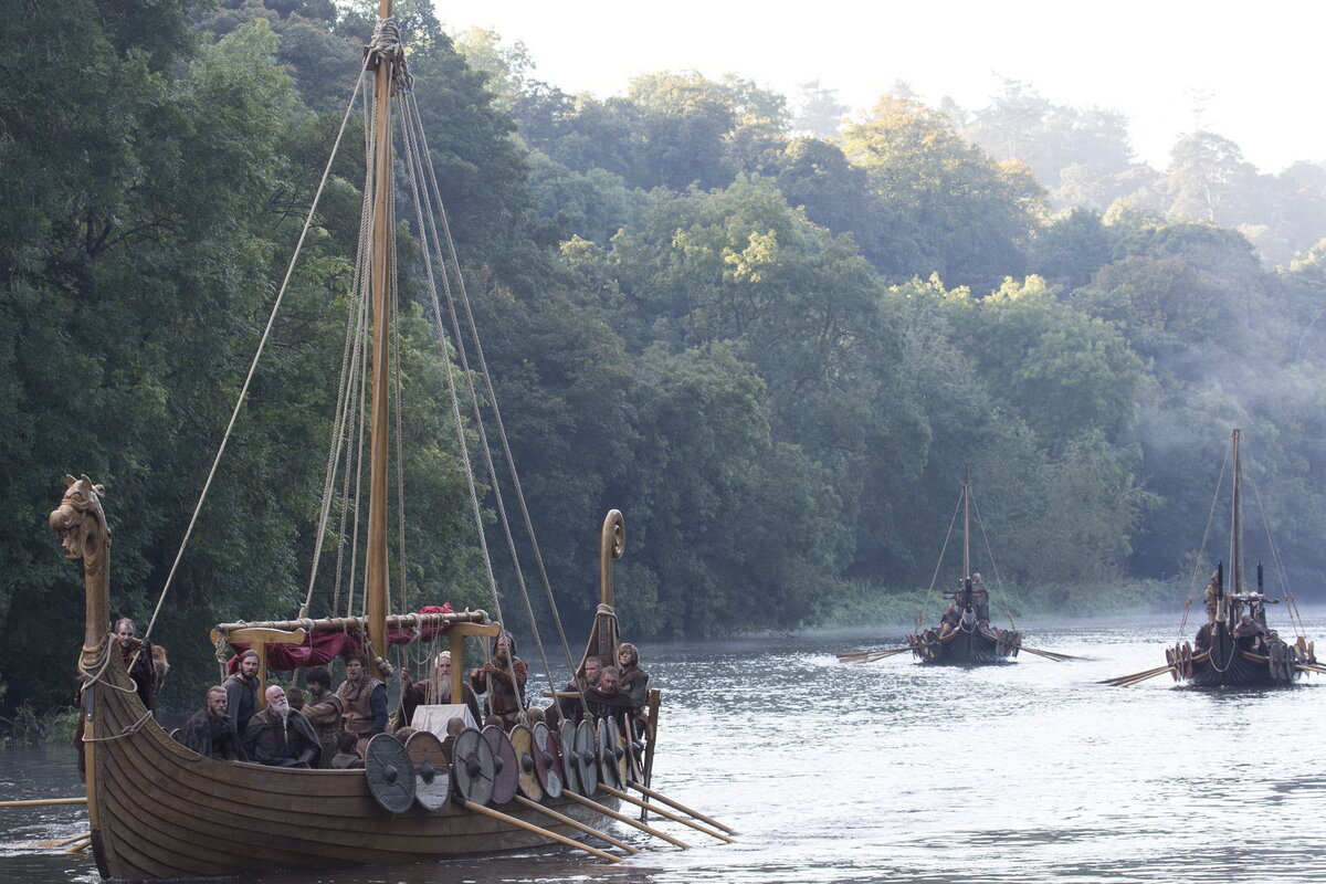 Кадр сериала Викинги /  Vikings (2013 – 2020), шоураннер Майкл Хёрст