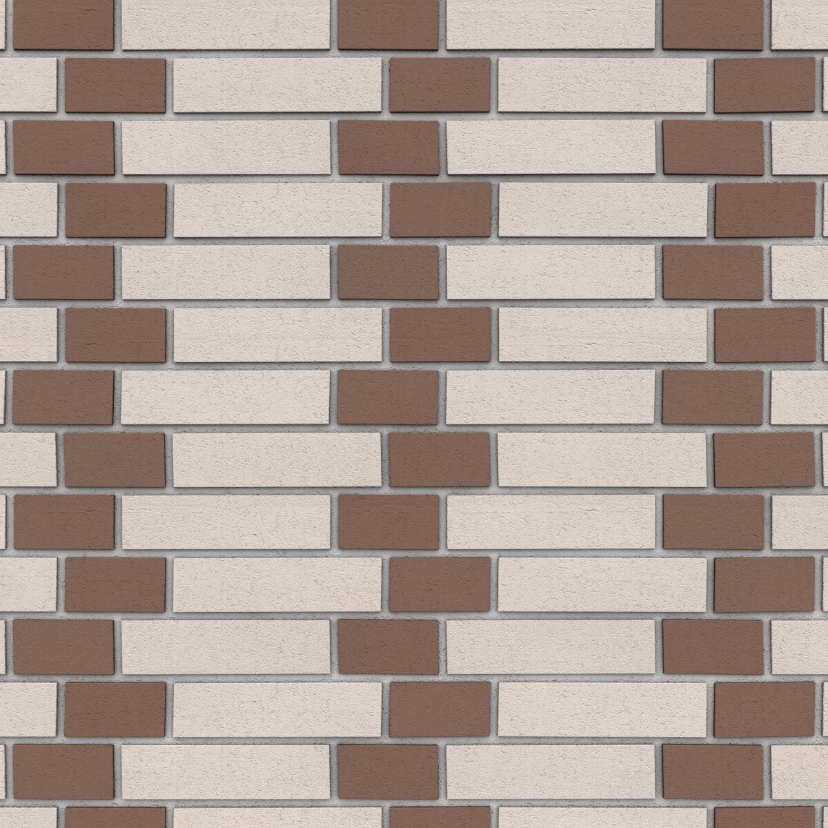 Готическая кладка из 2-х видов цветного кирпича