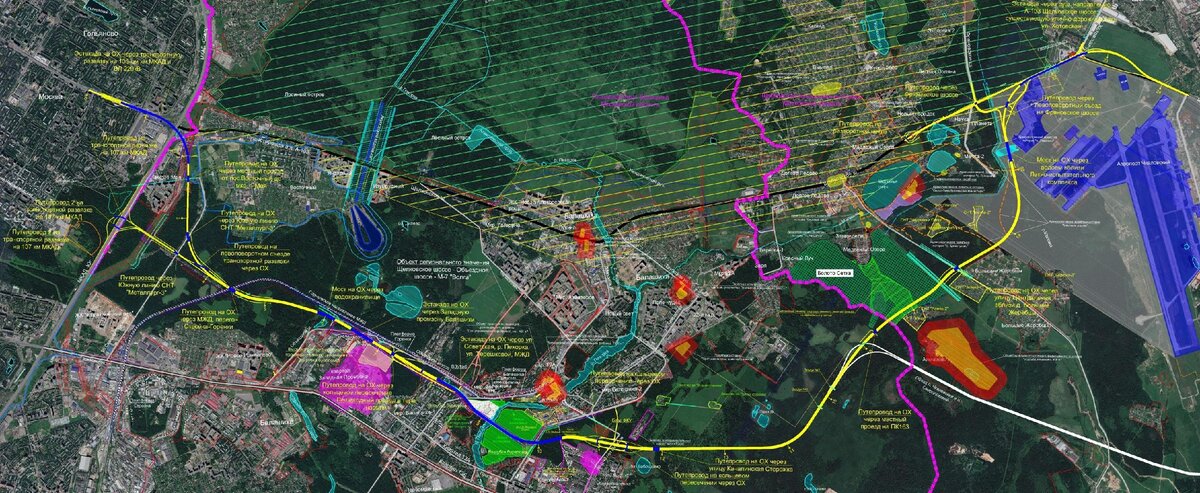 Дорога через лосиный остров проект