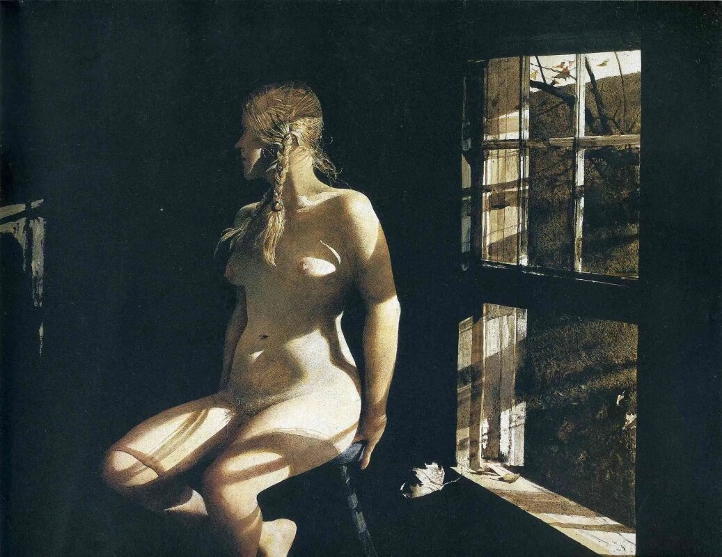 О, ОДИНОЧЕСТВО... ХУДОЖНИК ANDREW NEWELL WYETH / ЭНДРЮ НЬЮЭЛЛ УАЙЕТ (США, 1917-2009)