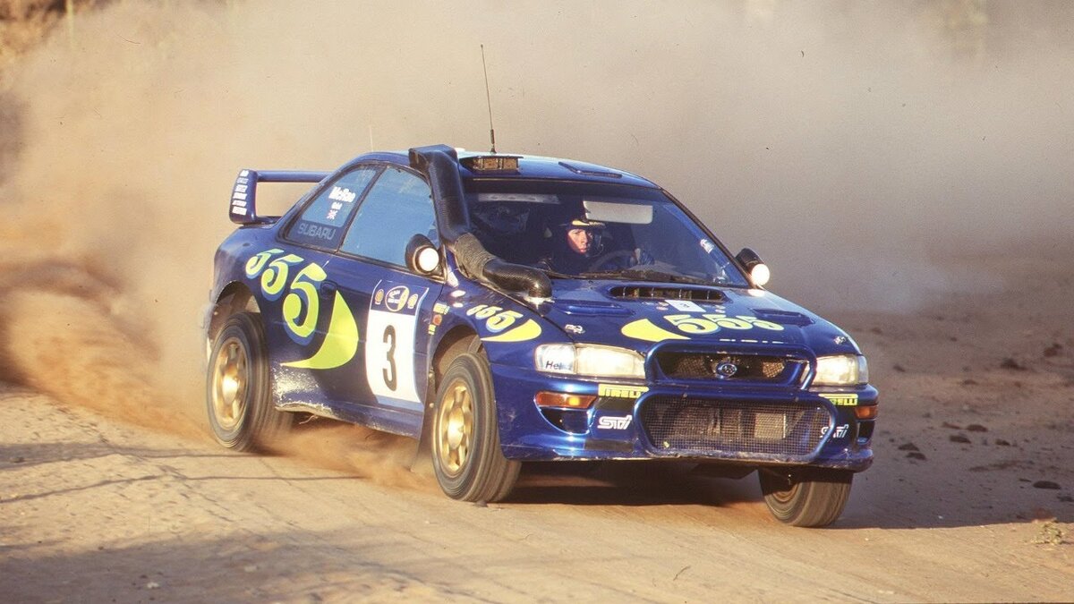 Subaru 22b Rally