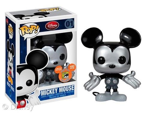 Фигурка Funo Pop Микки Маус металлик