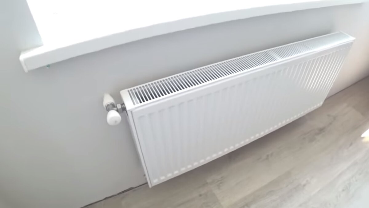 Стальной радиатор с боковым подключением