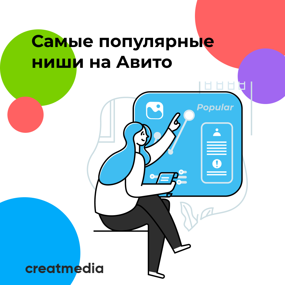 Самые популярные ниши на Авито | Авитолог CREATMEDIA | Дзен