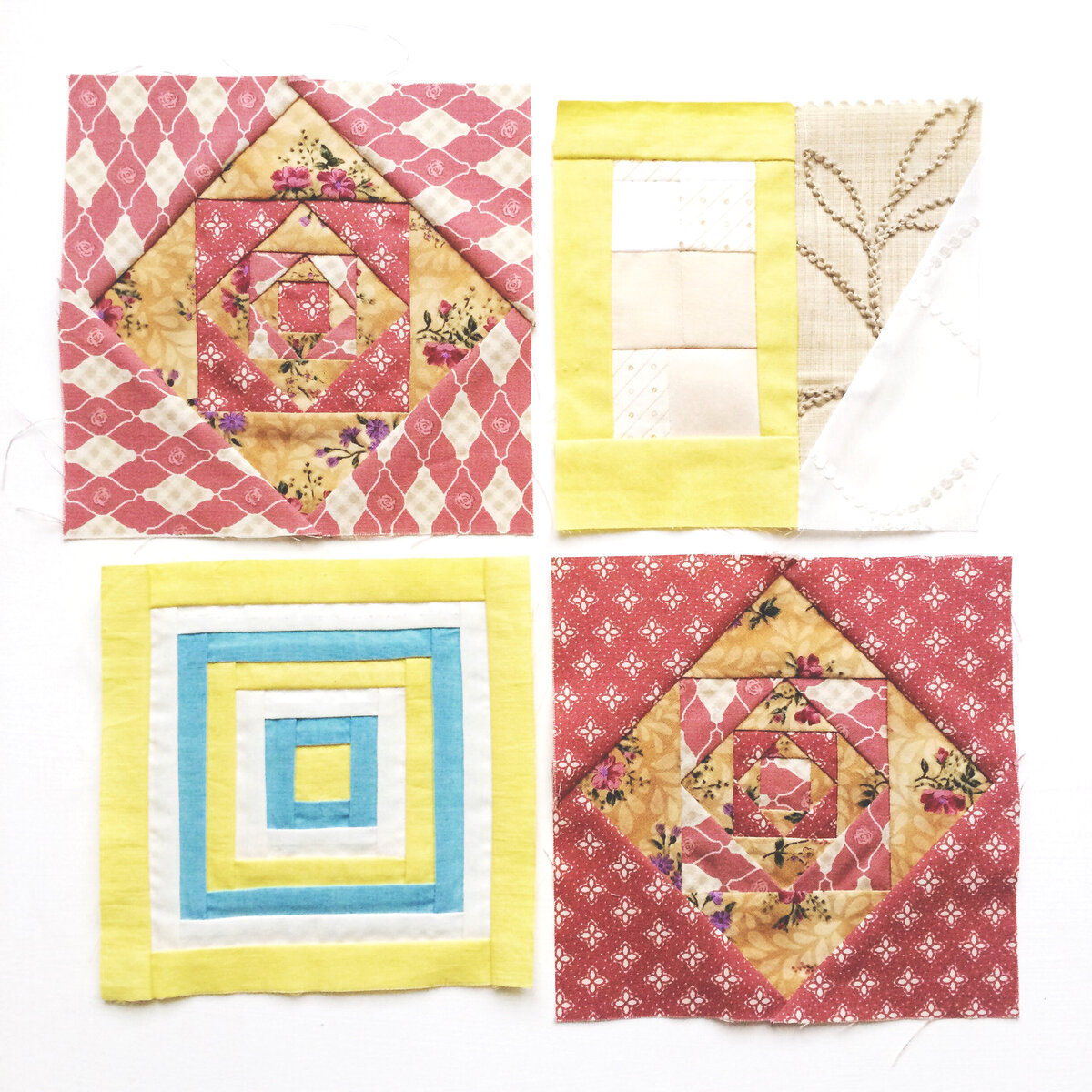 Лоскутные блоки, которые не стали тем, чем планировалось