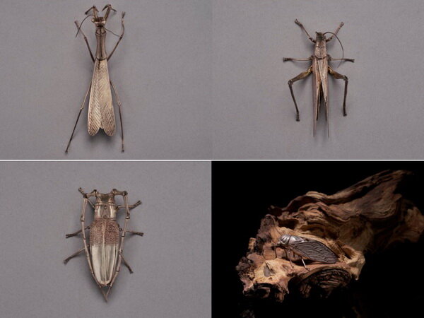 «Живые» скульптуры из металла эпохи Мэйдзи