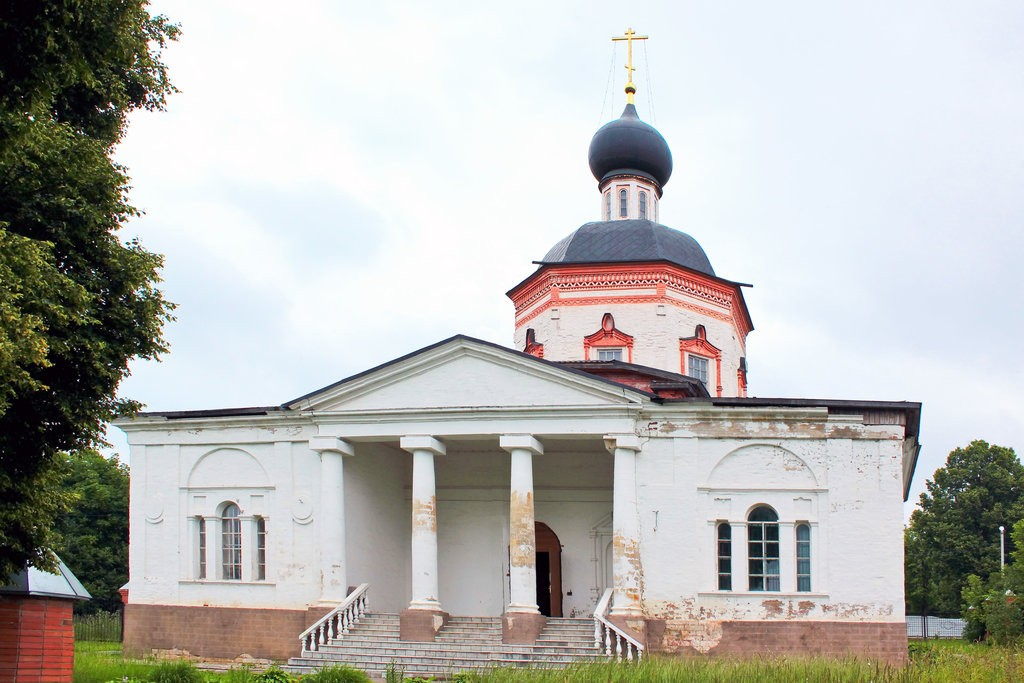 Красная Пахра храм. Храм в селе красное красная Пахра.