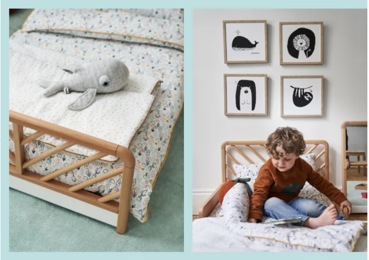 Кровать с кроватным основанием Montessori