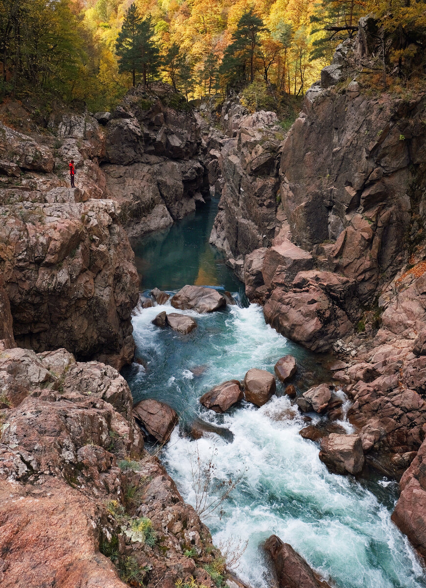 Гранитный каньон, Адыгея 