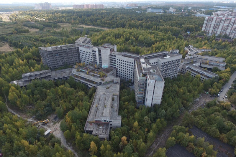 Заброшки в балашихе карта