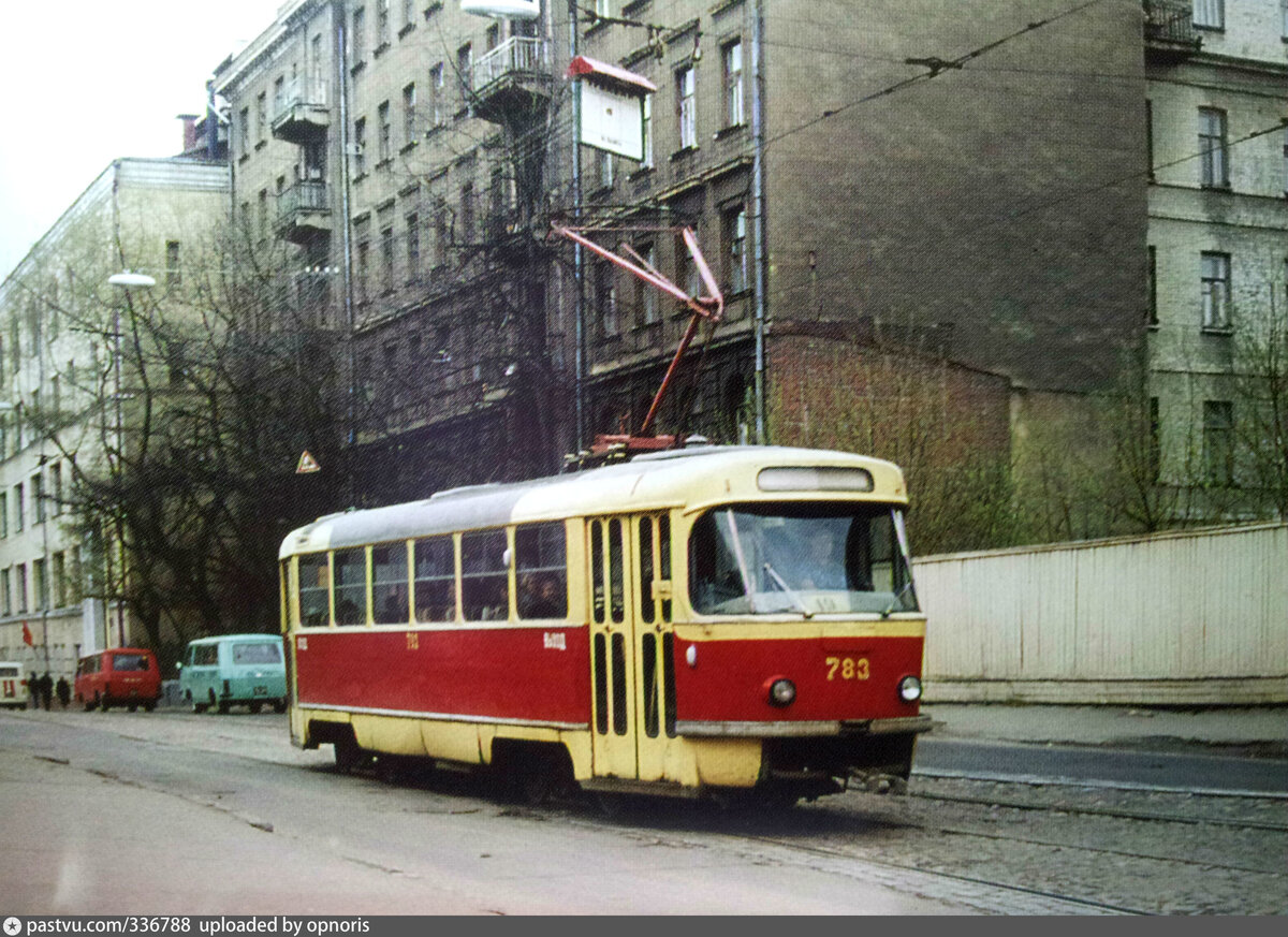 1978 г.,  Сущевская ул., Tatra T3SU, фото: https://pastvu.com/p/336788