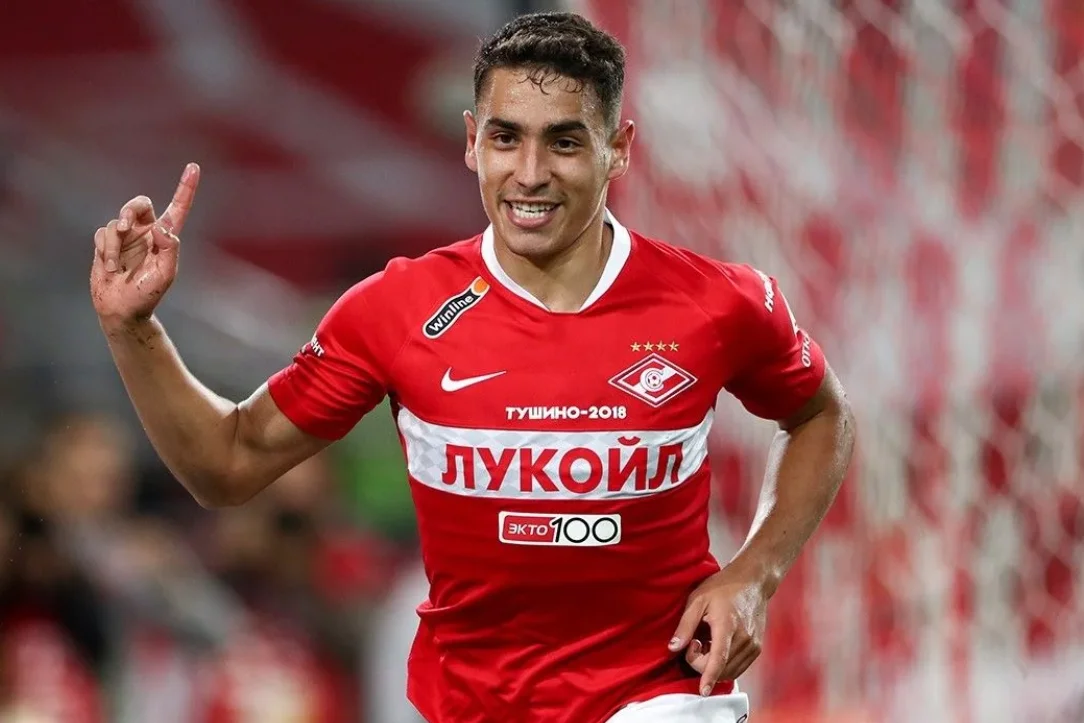 Нападающий московского "Спартака" аргентинец Эсекьель Понсе. Фото из интернета.